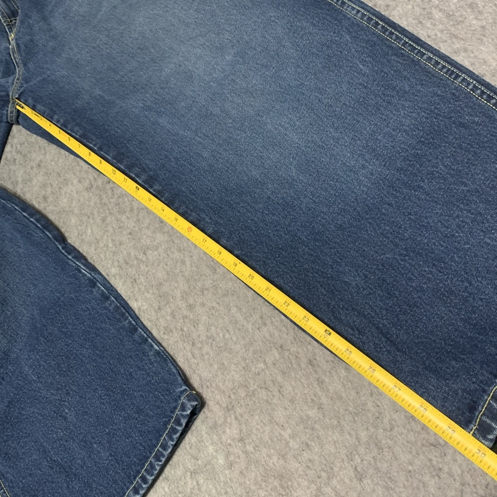 Y2K 90s Beverly Hills Polo Club Men's Carpenter Baggy Jeans 100% COTTON - 44X30 - Picture 15 of 16